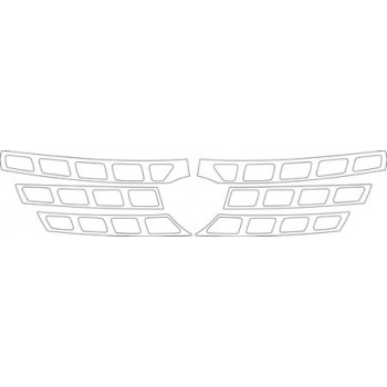 2012 MERCEDES-BENZ ML 350 4MATIC Grille Kit