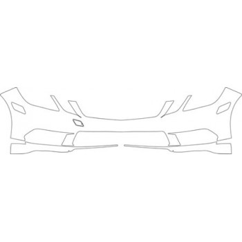2011 MERCEDES-BENZ E-CLASS SEDAN SPORT 350 Sport Bumper Kit