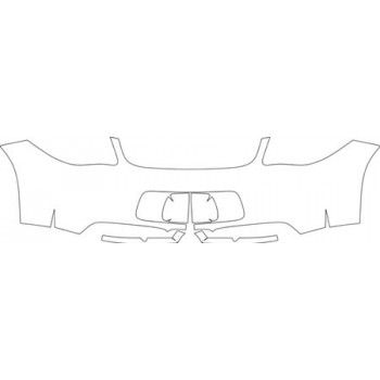 2012 PORSCHE CAYMAN BASE  full Rear Bumper Kit