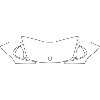 2015 PORSCHE PANAMERA TURBO  Hood Fender Mirrors