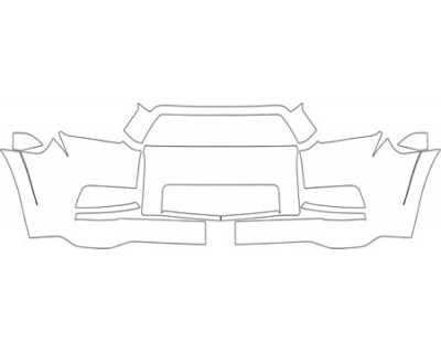 2011 TOYOTA 4RUNNER SR5  Bumper(30 Inch With Plate Cut Out) Kit