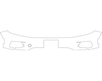 2014 VOLKSWAGEN TIGUAN S  Bumper(with Plate Cut Out) Kit