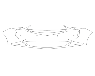 2024 ACURA MDX PLATINUM ELITE BUMPER - SENSORS