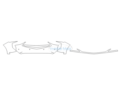 2024 ACURA MDX TECHNOLOGY PACKAGE BUMPER (MULTI PIECE) - SENSORS