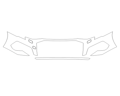 2024 AUDI A3 PRESTIGE BUMPER