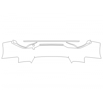 2024 AUDI A5 COUPE PREMIUM REAR BUMPER