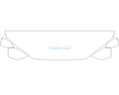 2024 AUDI A5 COUPE PRESTIGE HOOD FENDERS MIRRORS 24 INCH - (WRAPPED EDGES)