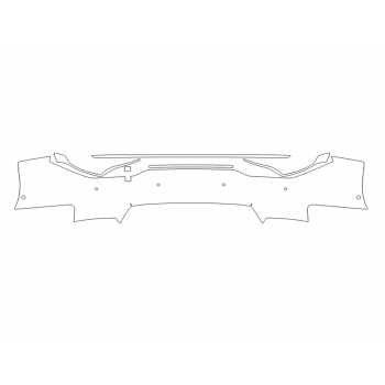 2024 AUDI A5 SPORTBACK PREMIUM REAR BUMPER - SENSORS