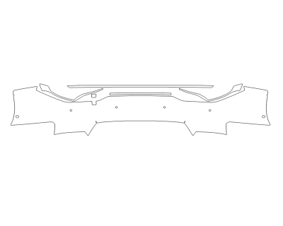 2024 AUDI A5 SPORTBACK PREMIUM REAR BUMPER - SENSORS