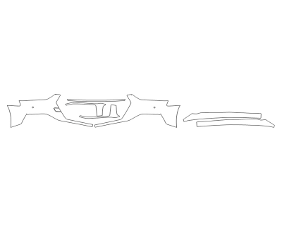 2025 AUDI A5 SPORTBACK PREMIUM PLUS BUMPER (MULTI PIECE) - SENSORS