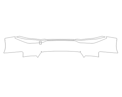 2025 AUDI A5 SPORTBACK S-LINE REAR BUMPER