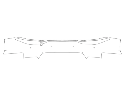 2025 AUDI A5 SPORTBACK S-LINE REAR BUMPER - SENSORS