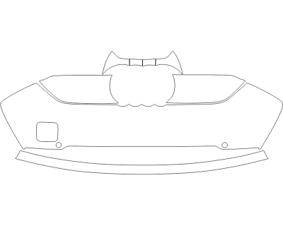 2024 AUDI E TRON GT PREMIUM PLUS GRILL