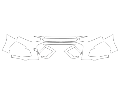 2024 AUDI S4 PREMIUM PLUS BUMPER