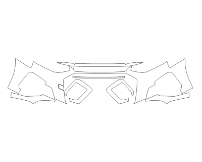 2024 AUDI S4 PREMIUM PLUS BUMPER (MULTI PIECE)