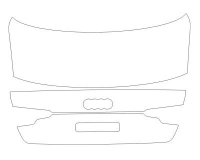 2024 AUDI S4 PREMIUM PLUS TRUNK - W/O EMBLEMS