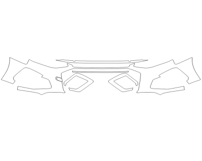 2024 AUDI S4 PRESTIGE BUMPER