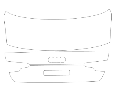 2024 AUDI S4 PRESTIGE TRUNK - W/O EMBLEMS