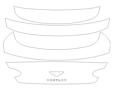 2024 BENTLEY GT A TRUNK