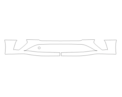 2024 BENTLEY GT AZURE BUMPER