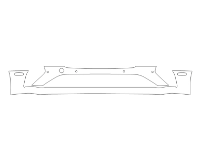 2024 BENTLEY GT AZURE BUMPER - SENSORS