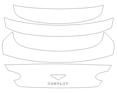 2024 BENTLEY GT AZURE TRUNK