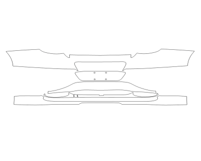 2024 BENTLEY GT MULLINER REAR BUMPER