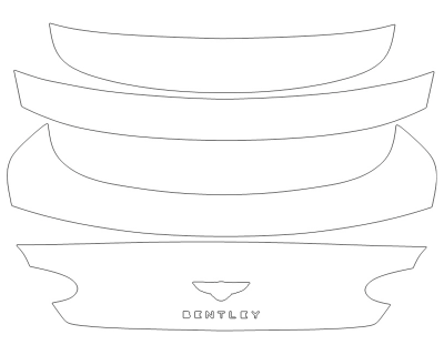 2024 BENTLEY GT MULLINER TRUNK