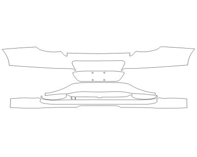 2024 BENTLEY GT SPEED REAR BUMPER