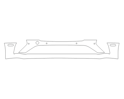 2024 BENTLEY GTC SPEED EDITION 12 BUMPER - SENSORS