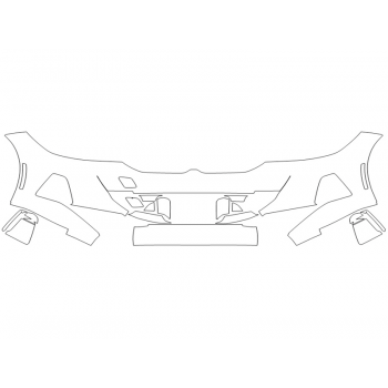 2024 BMW 330I XDRIVE BUMPER