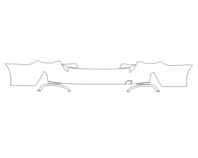 2024 BMW I4 EDRIVE 35 REAR BUMPER