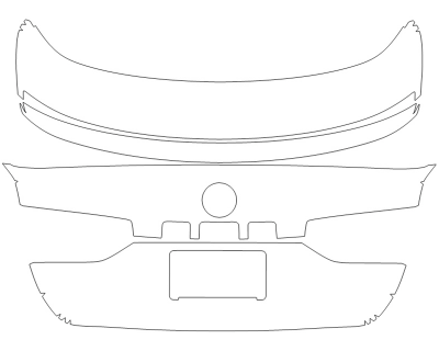 2024 BMW I4 EDRIVE 35 TRUNK - SPOILER