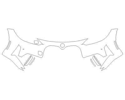 2024 BMW I4 EDRIVE 40 BUMPER - SENSORS