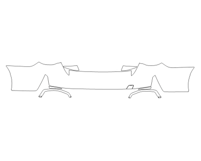 2024 BMW I4 EDRIVE 40 REAR BUMPER