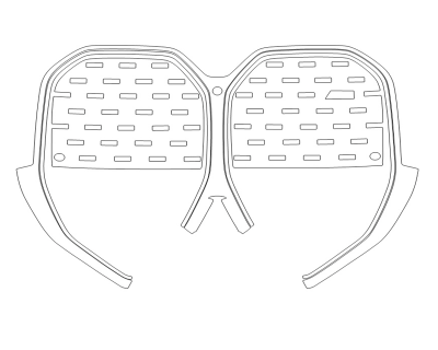 2024 BMW I4 M50 GRILL - WITH CAMERA