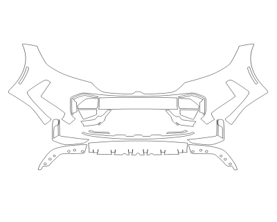 2024 BMW M340I XDRIVE BUMPER