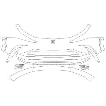 2025 BUICK ENVISTA PREFERRED BUMPER