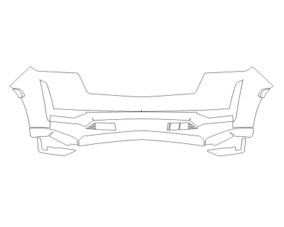 2024 CADILLAC ESCALADE LUXURY BUMPER