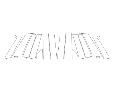 2024 CADILLAC ESCALADE LUXURY B PILLARS