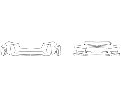 2024 CADILLAC ESCALADE V SERIES BUMPER