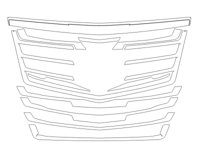 2024 CADILLAC ESCALADE V SERIES GRILL