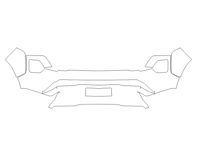 2024 CHEVROLET COLORADO Z71 BUMPER