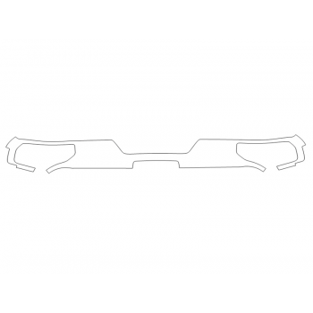 2024 CHEVROLET SILVERADO 1500 HIGH COUNTRY REAR BUMPER