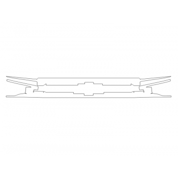 2024 CHEVROLET SILVERADO 1500 LT TRAILBOSS GRILL