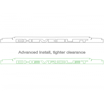 2024 CHEVROLET SILVERADO 1500 WORK TRUCK GRILL