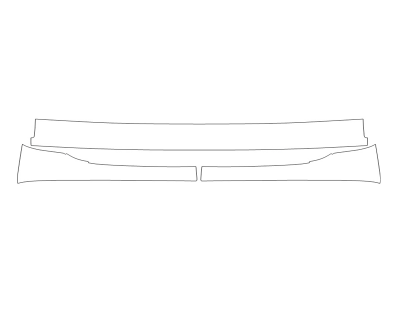 2024 DODGE PROMASTER 1500 BASE ROOF - PILLARS