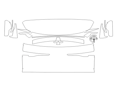 2024 FISKER OCEAN SPORT TAILGATE KIT - NO EMBLEMS