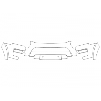 2024 FORD EXPEDITION KING RANCH BUMPER (MULTI PIECE)