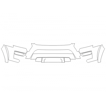 2024 FORD EXPEDITION KING RANCH MAX BUMPER (MULTI PIECE)